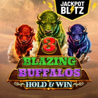 3 Blazing Buffalos: Hold and Win