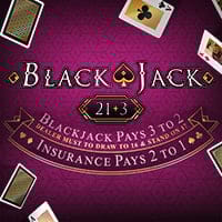 Blackjack 21+3 in Tables
